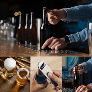 Décapsuleur de bouteille de bière portable en acier inoxydable avec logo personnalisé, porte-clés, décapsuleur de bouteille - Product Image 6