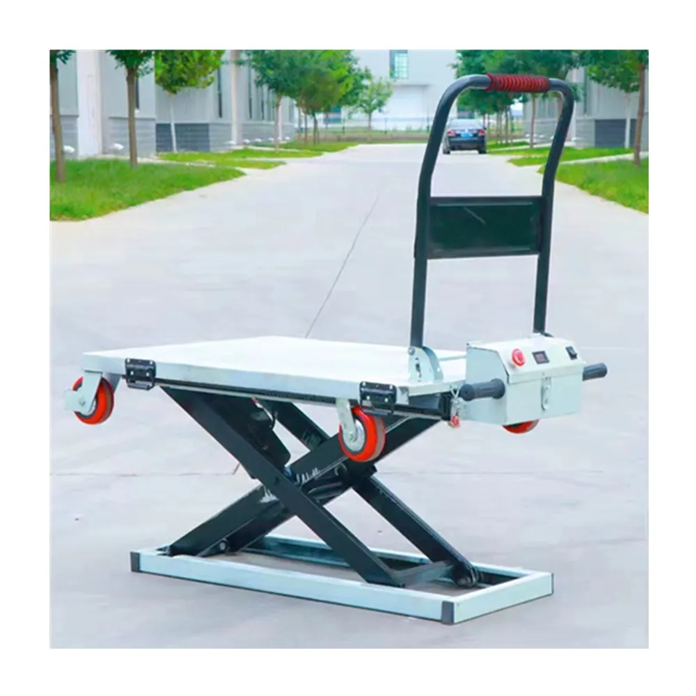 electric lift platform for the trailer van