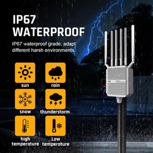 Bajo MOQ 3000Mbps ODU 5G Terminal DE <span class=keywords><strong>DATOS</strong></span> inalámbrico Impermeable IP67 <span class=keywords><strong>SIM</strong></span> SDX62 CPE Outdoor 5G WiFi Router - Product Image 1