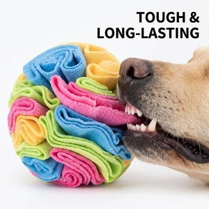 Juguete Duradero para Perros, Pelota <span class=keywords><strong>de</strong></span> Entrenamiento Interactiva para el Desarrollo del Coeficiente Intelectual, Juguete Resistente a Mordidas para el Cuidado Dental y Alivio del Aburrimiento - Product Image 6