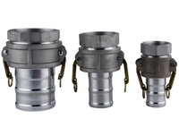 Adaptateur réducteur de raccords de tuyauterie à came et rainure en aluminium, 3 pouces, à raccord rapide Camlock, types A, B, C, D, filetage NPT BSP, direct usine