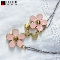 Pot de masque pour les lèvres en forme de fleur, collier, emballage vide pour masque et brillant à lèvres, tube personnalisable, collier portable