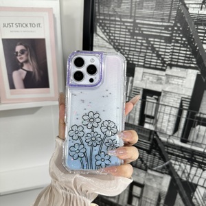 Prix direct usine – Magnifique motif floral – Coque antichoc en TPU+PC époxy pour HONOR CHOICE <span class=keywords><strong>T10</strong></span> 600 Smart 5G 600 <span class=keywords><strong>PRO</strong></span> X8D - Product Image 3