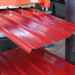 맞춤형 판매 아연 도금 골판지 지붕 시트 만들기 기계 BIS TISI 인증 고강도 스틸 절단 - Product Image 3