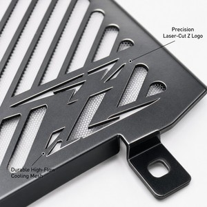 Protector de Radiador de Acero Inoxidable para <span class=keywords><strong>Kawasaki</strong></span> <span class=keywords><strong>Z650</strong></span> NINJA 650 2017-2023, Rejilla Protectora, Piezas de Modificación, MOQ 5, Venta al Por Mayor - Product Image 3