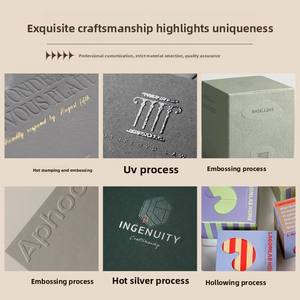 Boîte d'emballage personnalisée en carton blanc, boîte surprise personnalisée, boîte couleur, boîte cosmétique, logo imprimable, impression en petites séries - Product Image 4