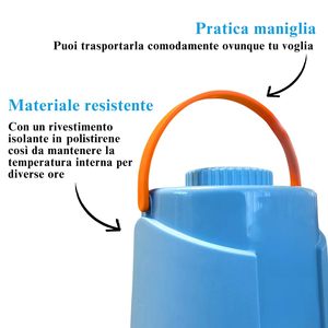 Dispensador de Agua Portátil de 5.6 Litros con Grifo y Asa para Uso en Exteriores - Product Image 3