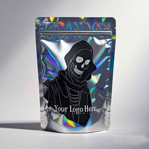 Custom logo Smell Proof 3.5 7g Mylar Zipper Packaging Bags <strong>Sweets</strong> Snacks Candy Ziplock Bags Food Packaging Stand up Pouches - Product Image 2