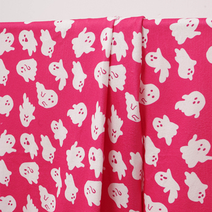 Couverture de bébé imprimée par sublimation de motifs d'halloween roses mignons personnalisés décor à la maison taie d'oreiller couture <span class=keywords><strong>tissu</strong></span> polaire de flanelle matelassée - Product Image 4