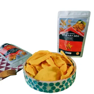 Hot Sell aus Vietnam Getrocknete Mango Sweet Delicious No Additives Verpackungs tasche im natürlichen Frucht stil Guter Preis Benutzer definiertes Logo Niedriges MOQ