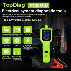 Topdiag P100 Pro Battery Tester 12V OBD Universal Car Diagnostic <b>Tool</b> for All Vehicles - Product Image 5