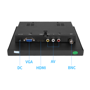 Độ sáng cao 600nits 8 inch 1024*768 mở khung công nghiệp TFT cảm ứng màn hình màn hình <span class=keywords><strong>VGA</strong></span> HD VESA cảm ứng điện trở LCD hiển thị - Product Image 4