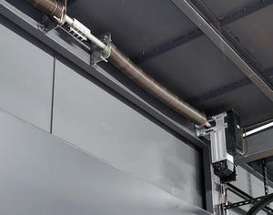 Porte <span class=keywords><strong>de</strong></span> <span class=keywords><strong>garage</strong></span> automatique motorisée en acier <span class=keywords><strong>de</strong></span> style chinois moderne JFD, isolée, sectionnelle, marron, pour maison, villa - Product Image 6