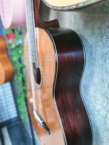 Geake K-600 guitare <span class=keywords><strong>basse</strong></span> électrique acoustique de haute qualité de 39 pouces, faite à la main, en palissandre, avec poupée - Product Image 5