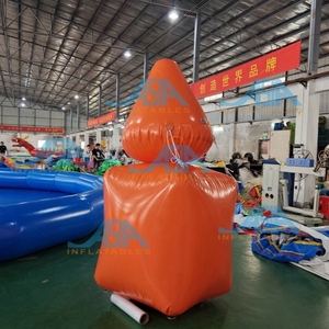 Boyas Inflables Comerciales para Pistas de Natación, para Parques Acuáticos y Eventos, Marcadores de Carriles Flotantes Duraderos, Boyas de Entrenamiento para Piscinas - Product Image 6