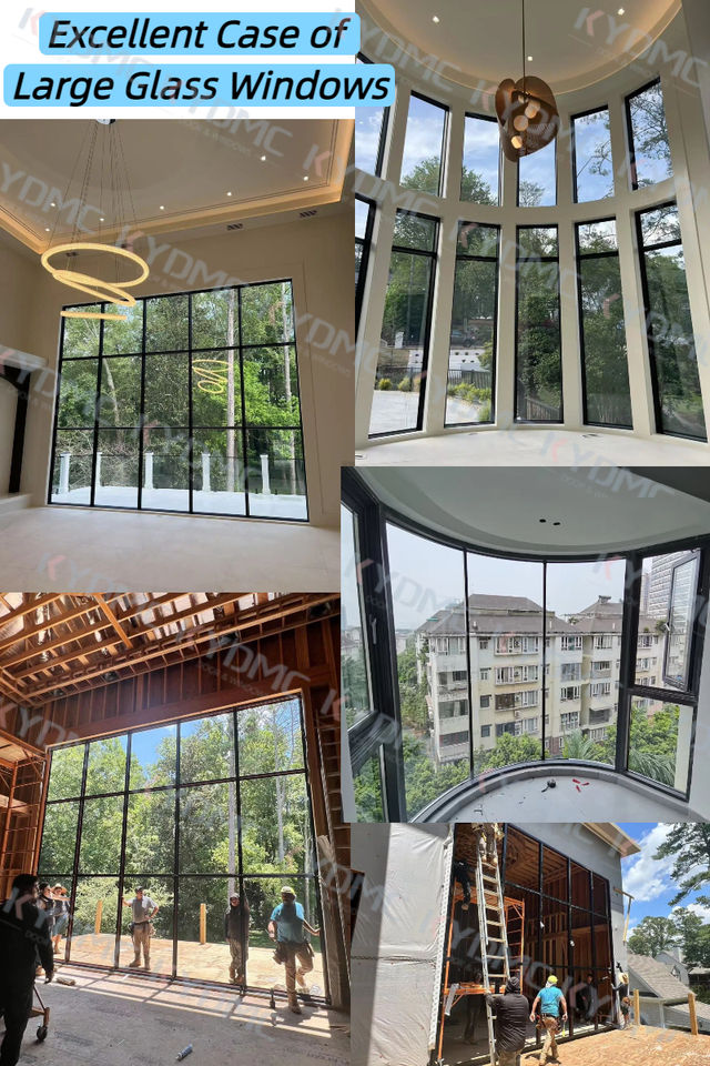 NFRC USA Certificate Aluminum Double Glazing Sliding Window Three ...