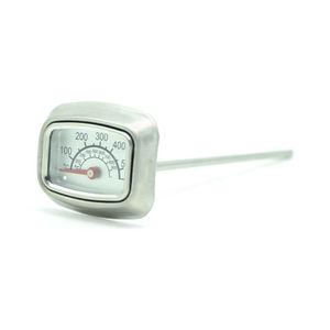 BBQ बारबेक्यू लकड़ी का कोयला ग्रिल गड्ढे लकड़ी धूम्रपान न करने तापमान गेज ग्रिल गड्ढे थर्मामीटर बारबेक्यू मांस खाना पकाने के लिए फारेनहाइट गोमांस - Product Image 3