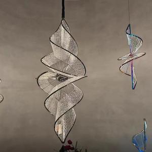 Modern Minimalist Pendant <b>Light</b> Oval <b>LED</b> Chandelier Multi Head Home Lighting Fixture D300 H915 D400 915 D500 1600 D810 1950 - Product Image 2