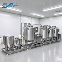 Ligne complète personnalisable de traitement du yaourt, équipement complet de pasteurisation du lait pour petite usine laitière