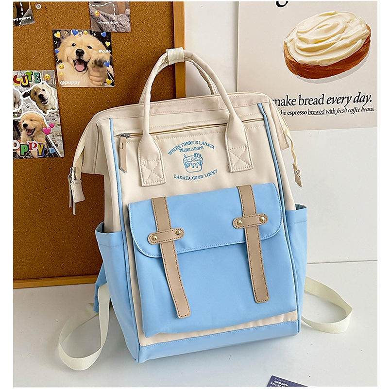 White and blue single bag (excluding pendant)