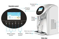 Ionizador de Agua Alcalina de Hidrógeno, Electrólisis de Platino-Titanio, Doble Voltaje 110-220V, Autolimpieza Inteligente, Listo para OEM/ODM