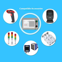 Sistema de Detección de Códigos de Barras Anti-Error y Anti-Pesado Aosen, Software Personalizado, Disco Duro de 1TB, Alarma de Fugas de Material, Apagado para Control de Inventario