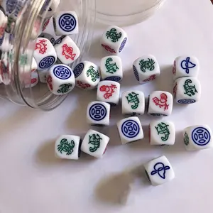 Custom Screen/Engraving Dice For Fish Shrimp Crab Money Gourd Chicken-Unique Game Dice