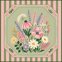 Tapis de Mahjong en néoprène motif corail aquatique côtier, imprimé sous-marin vert sarcelle pour jeux de Mahjong américain