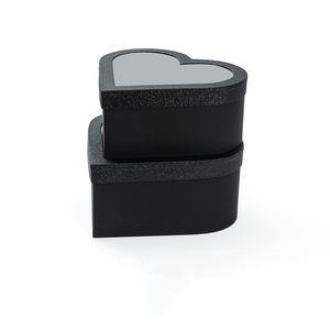 Caja de embalaje de rosas populares Día de San Valentín Juego de <span class=keywords><strong>2</strong></span> piezas Caja de flores en forma de corazón para floristería - Product Image 6