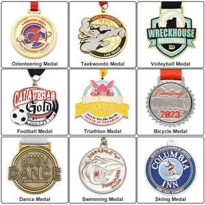 Medalla de Oro Personalizada para Jóvenes, Insignia de Metal, Liga de Fútbol, Premio Deportivo, Medalla de Softbol - Product Image 5