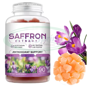 Ausreson <b>Saffron</b> Extract Gummy Private Label <b>Supplements</b> Organic <b>Saffron</b> Gummies - Product Image 1