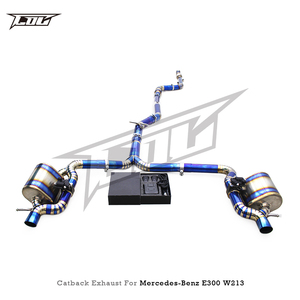 Système d'échappement Catback BOSKA pour Mercedes-Benz GLS63 AMG W166/X166 2015-2019, tuyaux d'échappement et silencieux en titane - Product Image 3