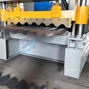 Fabrik Großhandels preis Wellpappe Dachziegel Verzinkte Lichtbogen farbe Stahlblech Rollen form maschine für den Hausbau - Product Image 5