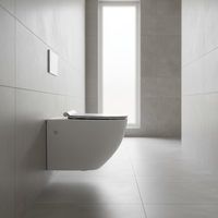 Offre Spéciale – WC suspendu monobloc en céramique blanche de haute qualité, style européen, pour salle de bain – Fabricant d'articles sanitaires