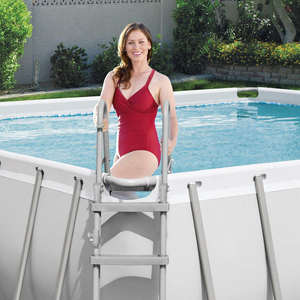Marco de acero para salpicaduras de piscina, Marco plegable para piscina - Product Image 6