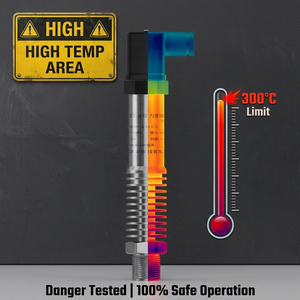 Capteur de température haute performance 200°C 300°C avec ailettes de refroidissement 4-20mA pour chaudière à eau 0,5% FS 0,25% FS - Product Image 3
