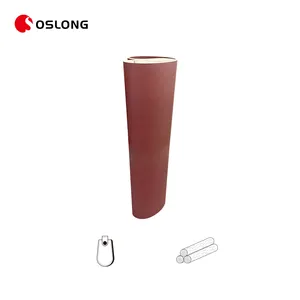 Nastri abrasivi per lucidatura di carta vetrata rossa all'ossido di alluminio Oslong
