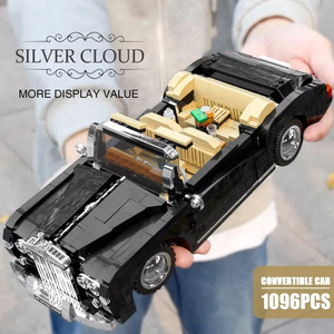 ตัวต่อ Mould King 10006 1096 ชิ้น ชุดรถยนต์ รุ่น 1964RR Silver <span class=keywords><strong>Cloud</strong></span> Sedan ของเล่นตัวต่อแบบเทคนิค ของเล่นเสริมพัฒนาการ ของขวัญเทศกาล - Product Image 4