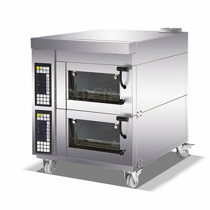 <span class=keywords><strong>Four</strong></span> électrique <span class=keywords><strong>professionnel</strong></span>, 3 plateaux, 3 plateaux, à contrôle électrique, boulanger, pain, commercial pour pâtisserie, piza, pour gâteaux - Product Image 2