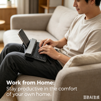 Clavier pour programmeur, ultra-fin, pliable, de poche, sans fil, pour iPhone, iPad, Android, Windows, portable, voyage