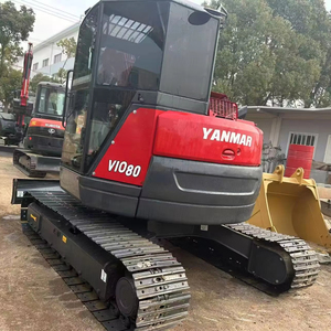 รถแทรคเตอร์ขนาดเล็ก yanmar 80 <span class=keywords><strong>8</strong></span>ตันที่ใช้กันลื่นอย่างไม่น่าเชื่อทนทานไม่อาจต้านทานได้ทนทาน Yanmar80รถขุดที่ใช้อย่างแม่นยำอย่างน่าทึ่ง - Product Image 4