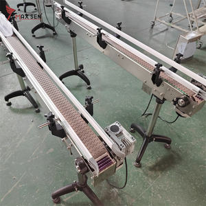 Convoyeur à chaîne à plateau plat de qualité alimentaire MAXSEN, personnalisé, pour le transport de bouteilles de boissons - Product Image 4