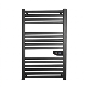 Sèche-serviettes électrique IP24 avec affichage LED, mural, <span class=keywords><strong>en</strong></span> aluminium premium, antirouille, pour salle de bain, à économie d'énergie - Product Image 3