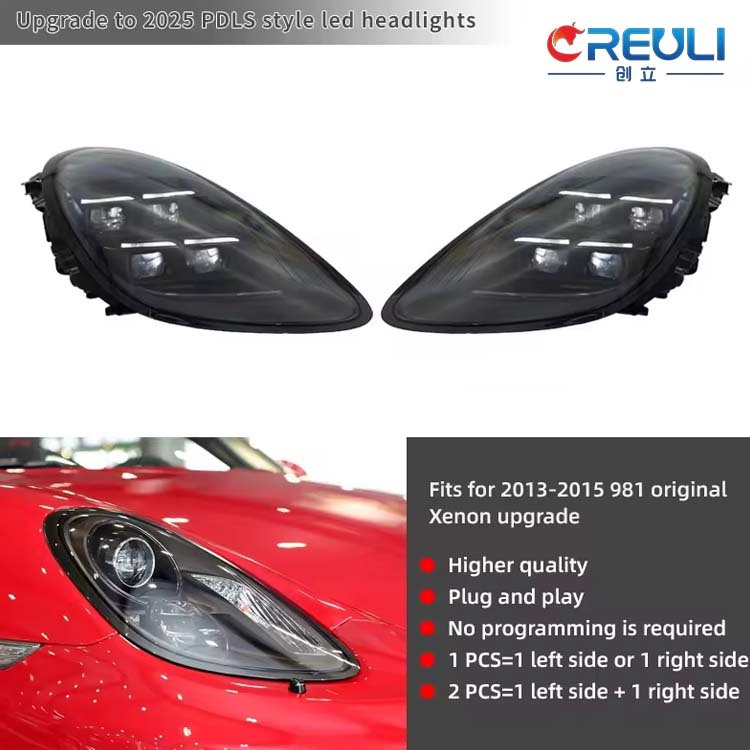 For 981 original xenon lights with AFS upgrade