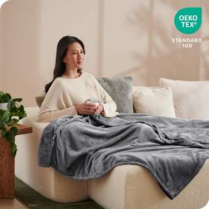 Manta Personalizada Suave y Ligera de Felpa de Franela y Microfibra 100% Poliéster para Cama - Product Image 6