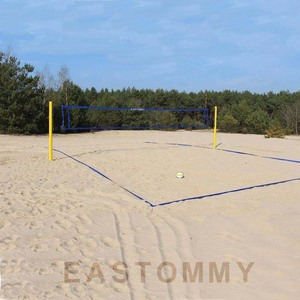 EASTOMMY ET-760028 Cinta <span class=keywords><strong>de</strong></span> Delimitación Reglamentaria <span class=keywords><strong>de</strong></span> Fácil Instalación para Cancha <span class=keywords><strong>de</strong></span> Bádminton, Voleibol y Voleibol <span class=keywords><strong>de</strong></span> Playa - Product Image 6