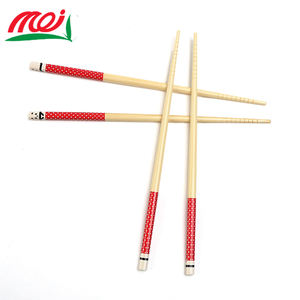 Palillo de bambú grueso reutilizable respetuoso con el medio ambiente grabado Katana samurái japonesa a granel OEM - Product Image 4