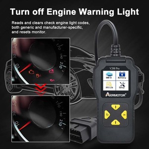 เครื่องสแกน Aermotor V200 Pro OBD2 12-24V เครื่องมือวินิจฉัยรถยนต์ - Product Image 5