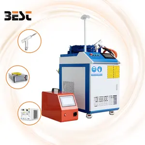1000W Handheld Laser Welding Machine Laser Welding Cutting Cleaning Function All In 1 Welder Automatic Wire Feeder Including