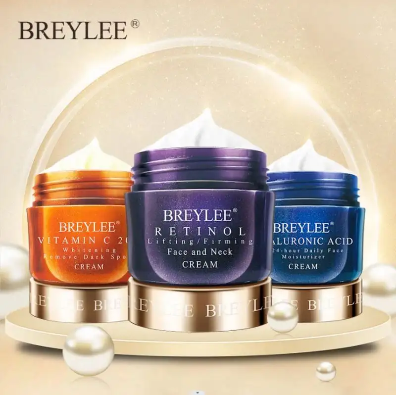 BREYLEE france best whitening q10 male anti face masking brightening wrinkle remover fresh beauty cream